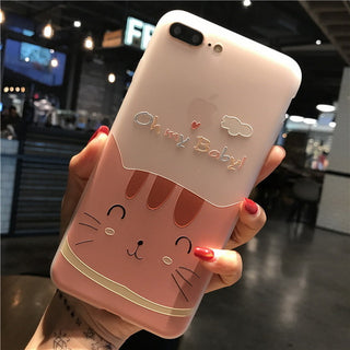 iPhone 6 Case  Silicone Niceking Cute Cartoon Matte  Back Cover